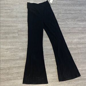 Urban Outfitters Black Flared Track Pants